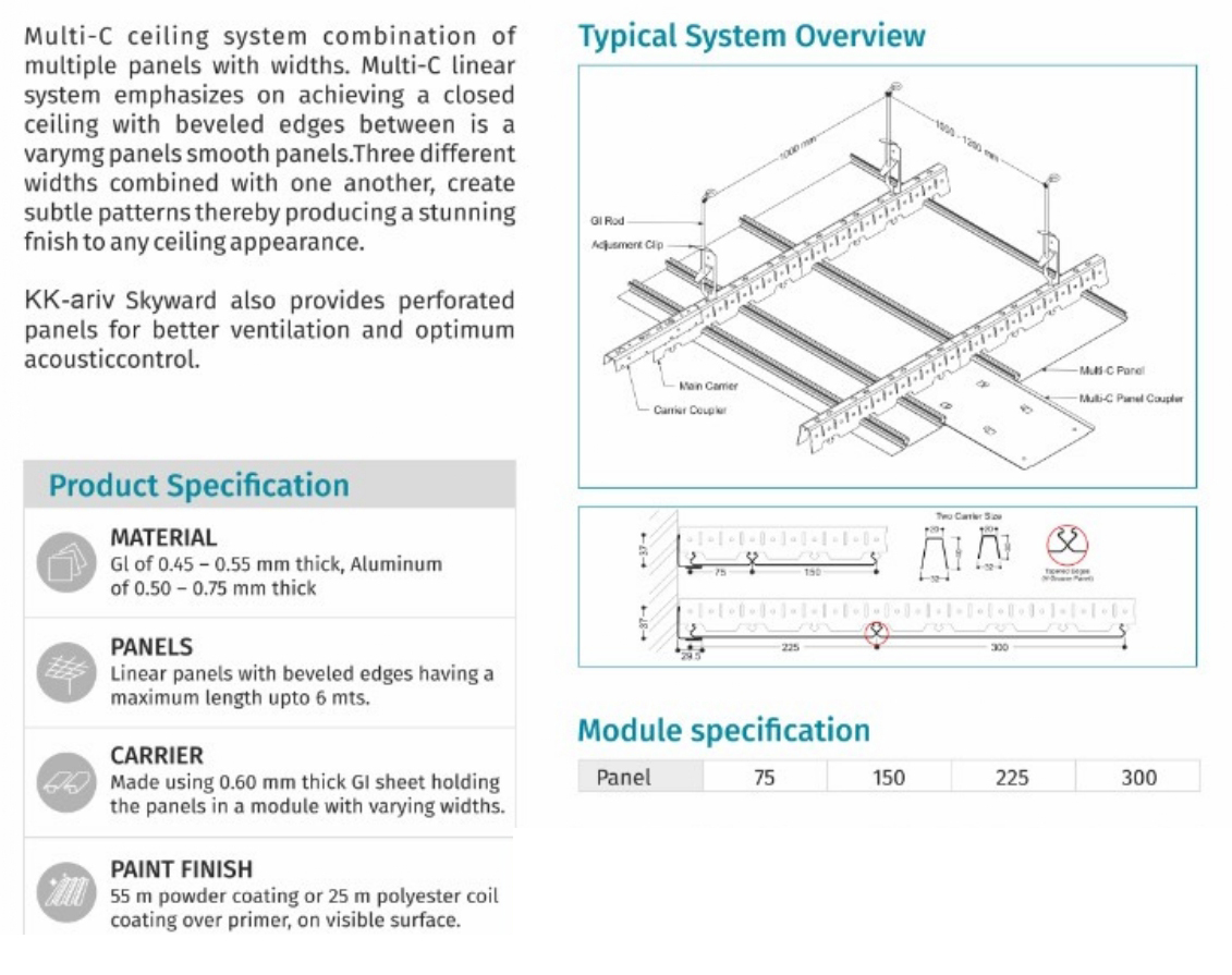 multi-c Ceiling
